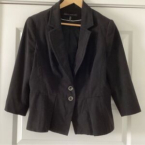 White House Black Market Classic Black Blazer